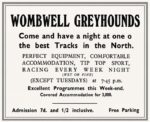 Wombwell Greyhounds (Advert)